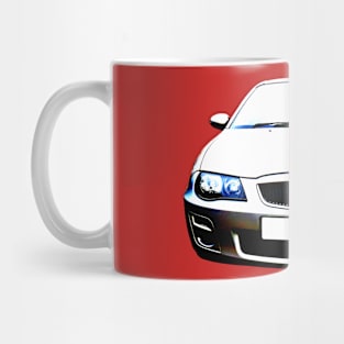 Rover 25 classic car high contrast Mug